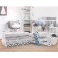 thumbnail image 4 of Kushies Flannel Fitted Bassinet Sheet - Grey Feathers, 4 of 4