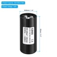 thumbnail image 2 of Uxcell Motor Start Capacitor 400-480uF/Mfd 125V 50/60Hz CD60 Run Capacitor, 2 of 5