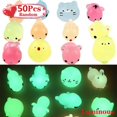 thumbnail image 1 of 50-5 piezas de juguetes blandos Kawaii Squishy Mochi Anima para niños, pelotas antiestrés para apretar, regalos de fiesta, juguetes para aliviar el estrés para cumpleaños, 1 of 5