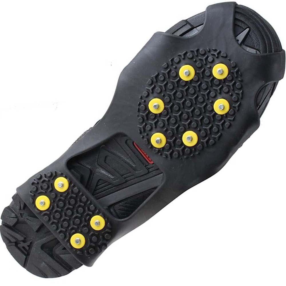 Anti Slip Ice Snow Shoes Walk Traction Cleats Grip Boots Chain Crampons Grippers 