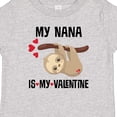 thumbnail image 4 of Inktastic My Nana is My Valentine Boys or Girls Baby T-Shirt, 4 of 5
