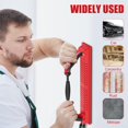 thumbnail image 4 of Adjustable Radius Flex Longboard Hand Sanding Block-Dust-Absorbing Sanding Blocks with Hook& Loop Backing-Dust Free Hand Sander for Woodworking-Auto Body-Wall-Furniture (Red-Adjustable), 4 of 6
