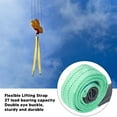 thumbnail image 3 of Crane Hoisting Rope, Polyester Fabric 2T Load Bearing Flat Lifting Strap Multi Layer Weaving Wear Resistance 2m Length 50mm Width  for Port Transportation, 3 of 7