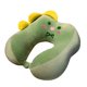 thumbnail image 4 of Almohada de espuma viscoelástica con forma de U de dibujos animados, almohada para el cuello voladora, almohada de viaje de rebote lento con forma de U para el cuello, almohada para la oficina, 4 of 6