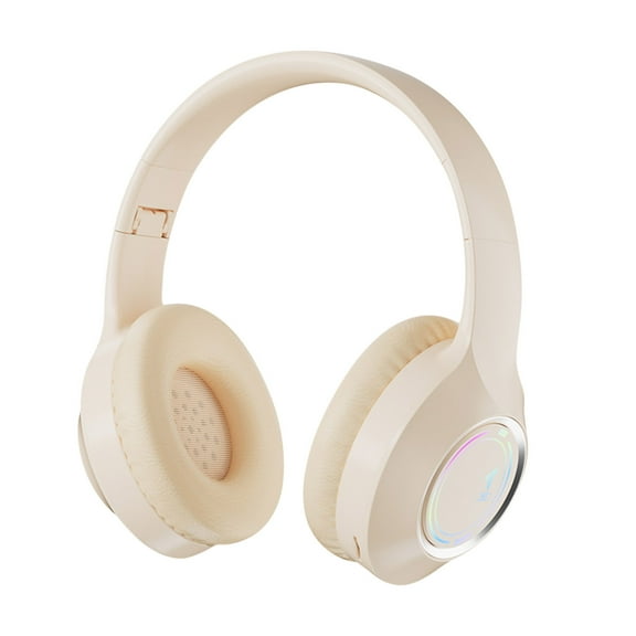 Wireless Over Ear Headphones, Bluetooth 5.3 with Microphone, Foldable Design and Long Battery Life, for Work, Study, and Commuting
