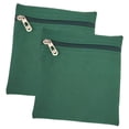 thumbnail image 3 of 2 bolsillos con cremallera para coser, bolsillos interiores para ropa, fácil instalación, interiores para abrigos, billetera pequeña para sudaderas y Verde, 3 of 8