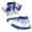 Blue, variant on Akiihool Shorts Sets Newborn Boys 2 Piece Outfits Toddler Boy Clothes Kids Summer Cotton Outfits Shirt Short Sets (Blue,6-9 Months)