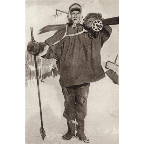 Thomas Crean, 1877 to 1938 Irish Seaman & Antarctic Explorer From South with Scott By Rear Admiral E.R.G.R. Evans Poster Print, 22 x 36 - Large