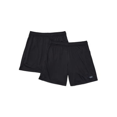 Athletic Works Boys Core Performance Shorts, 2-Pack, Sizes 4-18 & Husky