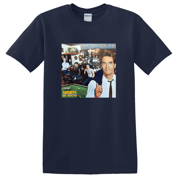 Huey Sport Lewis News Graphic T-Shirt
