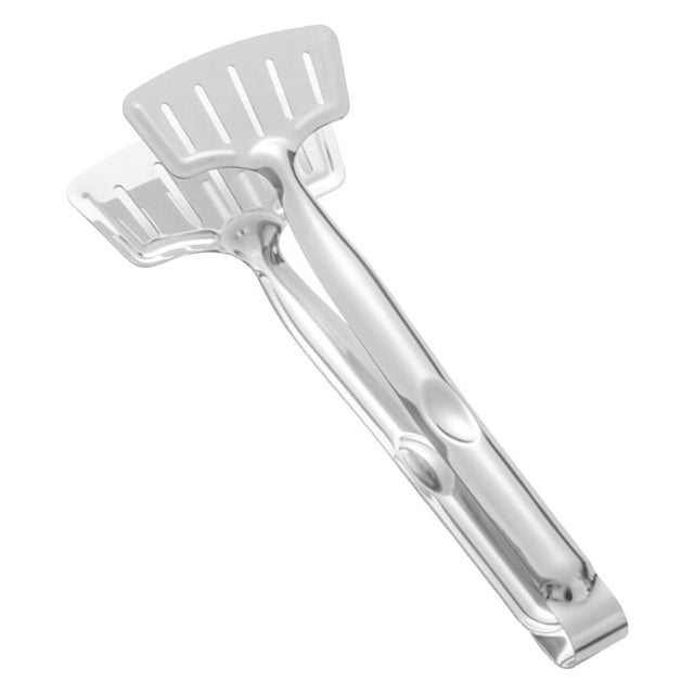 Pinzas de Cocina, Pinzas de Pala para Cocinar, Abrazadera para Bistec, Abrazadera , Pinzas de Metal para Servicio de Alimentos, Acero Inoxidab Cuadrado