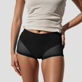 thumbnail image 1 of MKLEKYY Vestido deportivo para mujer, pantalones cortos de yoga de malla sexys para mujer, cintura alta, elásticos, sin costuras, pantalones de realce de glúteos, ropa informal cómoda, 1 of 5