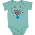thumbnail image 3 of Inktastic Circus Elephant 1st Birthday Boy Boys Baby Bodysuit, 3 of 5