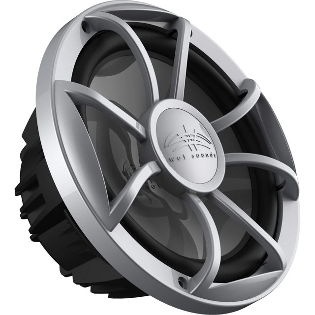 wet sounds | Recon 10 FA-S | 10 Inch Free Air Subwoofer with Silver Grille