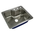 thumbnail image 4 of Transolid Meridian 25'' L x 22'' W Drop-In Kitchen Sink, 4 of 4