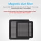 thumbnail image 3 of Filtro Magnético de Polvo Wdftyju para Ordenador Ventilador Cubierta de Malla Negro 8cm 3 uds, 3 of 9