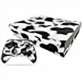thumbnail image 3 of MightySkins Carbon Fiber Skin for Microsoft Xbox One X - Cow Print | Protective, Durable Textured Carbon Fiber Finish | Easy to Apply, Remove, and Change Styles | Made in The USA, 3 of 4