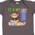thumbnail image 4 of Inktastic Monkey First Birthday Boys or Girls Baby Bodysuit, 4 of 5