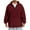 Wine, variant on 1/4 Zip Pullover Men Ultra Soft Fleece Sweater Pullover Pocketed Fuzzy Winter Sweatshirt Coat (XL, White)
