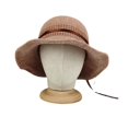 thumbnail image 4 of TISHITA 21'' Cork Canvas Block Head Mannequin Head Manikin W/ Stand for Displaying Hats,, 4 of 7