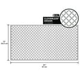 thumbnail image 3 of M-D Building Products 57559 12 in. x 24 in. x .020 in. Mill Aluminum Sheet Cloverleaf, 3 of 7