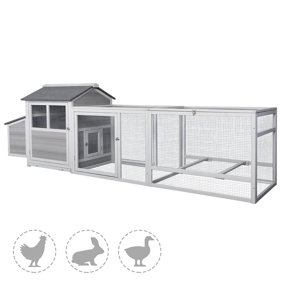 Kadyn Outdoor Nesting Box Coop with Ventilated Door Poultry Pet House, Wooden Chicken Coop, Ramp Run for Backyard Garden Kadyn Outdoor Nesting Box Coop with Ventilated Door Poultry Pet House, Wooden Chicken Coop, Ramp Run for Backyard Garden