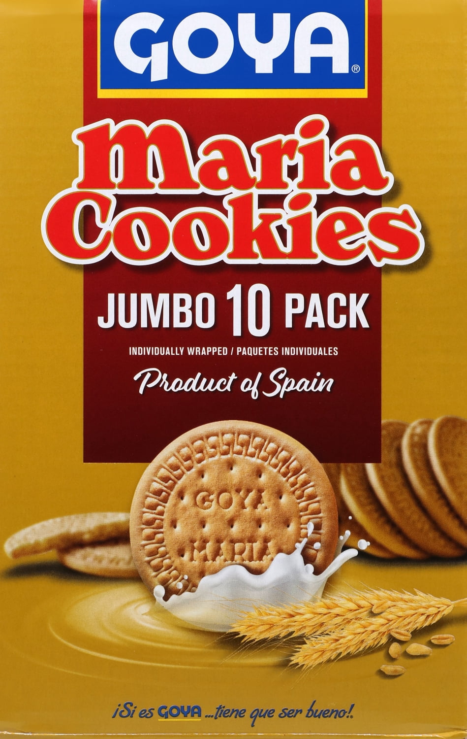 Goya Maria Flavored Cookies Jumbo, 10 Pack, 70.55 oz