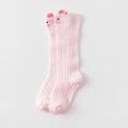 thumbnail image 2 of Faithtur Baby Over Knee Stockings Cartoon Animals Patterns Ruffled Soft Socks, 2 of 3