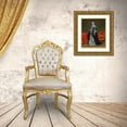 thumbnail image 3 of Borch, Gerard ter 20x23 Gold Ornate Wood Framed with Double Matting Museum Art Print Titled - Portrait of a Woman, 3 of 4