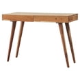 thumbnail image 1 of Mod-Arte Pratt 45" Mid-Century Modern Hardwood Office Desk in Natural, 1 of 12