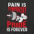 thumbnail image 2 of Pride Is Forever T-Shirt | Motivational Workout Black Tee Gift, 2 of 5