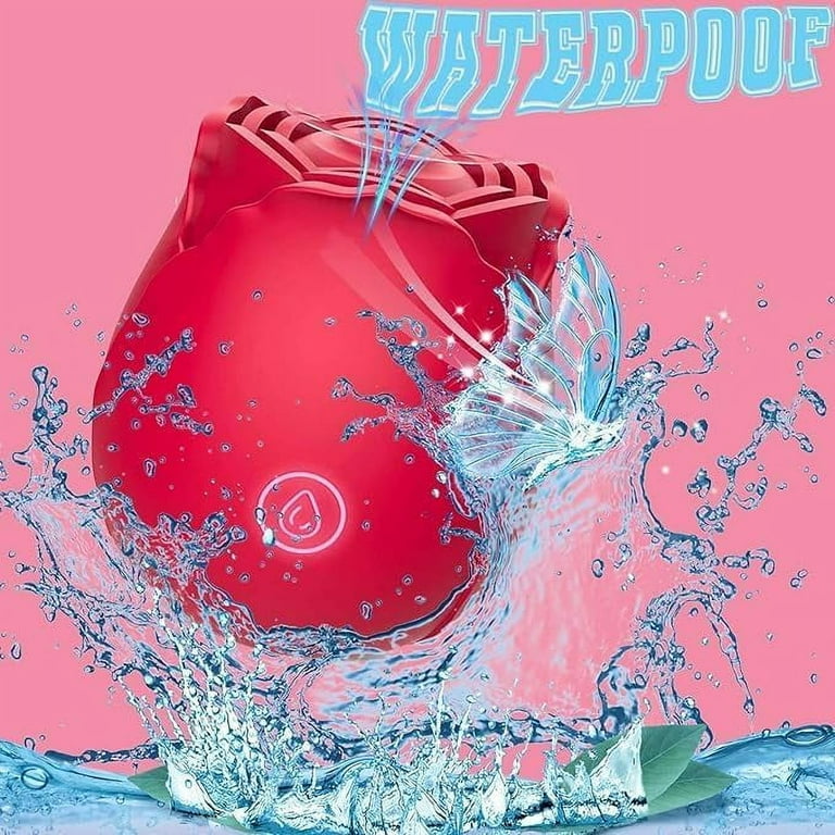 Rose Toy Back massager for Women，10Modes waterproof 2025 Holiday Gifts vbdf45