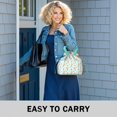 thumbnail image 6 of Ballerina Princess Pattern Drawstring Lunch Bag Women - Drawstring Lunch Bag Insulated for Work Office - Stain-Resistant Large Lunchbags for Women with Multi-Pockets, 6 of 6