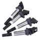 thumbnail image 3 of 4Pcs Ignition Coils Pack Replacement for 120 135 325 330 335 X1 X3 X5 X6 Replaces 12138616153, 3 of 16