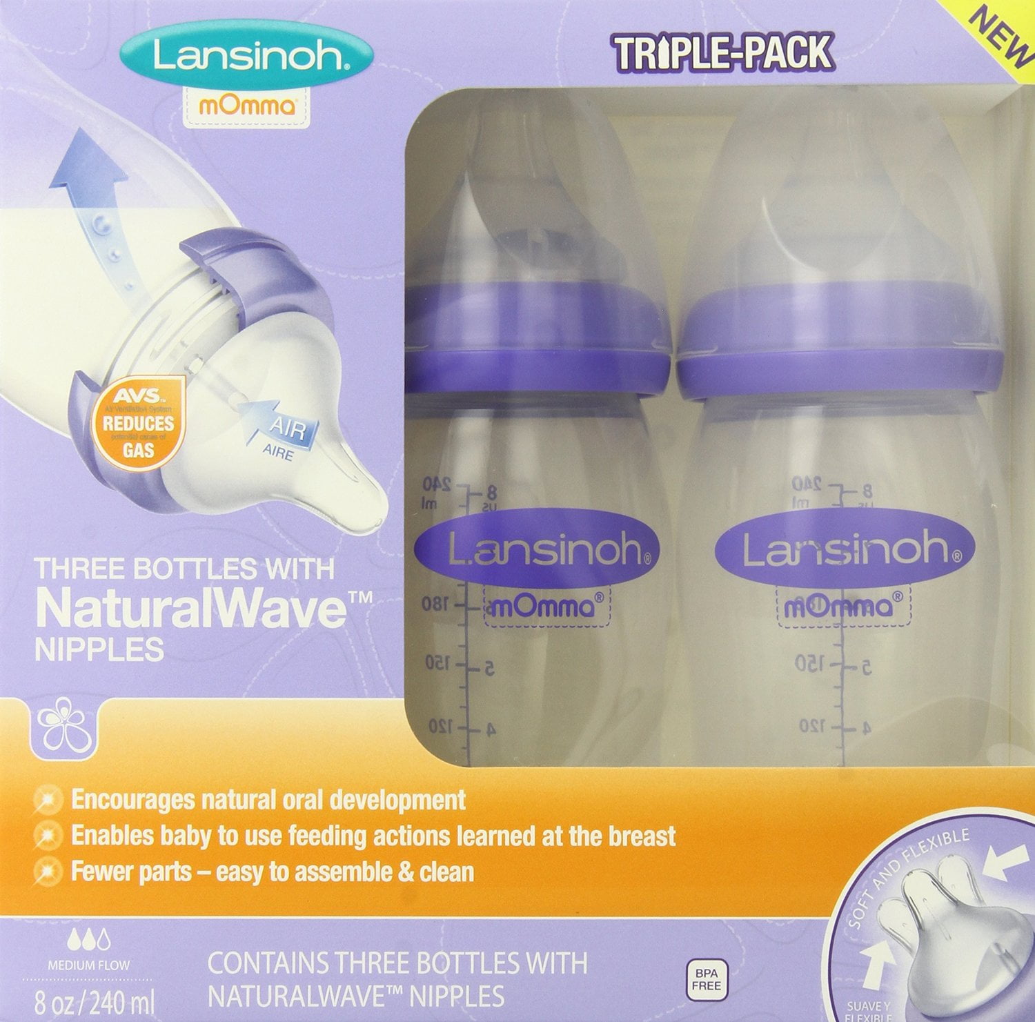 lansinoh bottles walmart