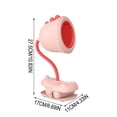 thumbnail image 3 of AURIGATE Mini Portable Mosquito Repellent Fan in Pink, USB Rechargeable Bladeless Safe Desk Clip On Fan, Air Circulator for Home Office Outdoor Camping, 3 of 7