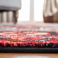 thumbnail image 4 of SAFAVIEH Vintage Hamadan Dania Oriental Runner Rug, Red/Light Blue, 2'3" x 12', 4 of 7