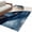 MidnightBlue, variant on Navy Blue Geometric Large Area Rugs for Bedroom Living Room, Soft Non Slip Carpet Bedside Rug, Modern Beige Abstract Art Round Floor Cover Kitchen Accent Rug 3' for Dining Room/Office