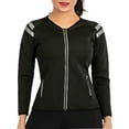 thumbnail image 4 of SAYFUT Sauna Compression Tank Top for Women with Tummy Control Shaper Slimming Long Sleeve Shapewear Tops, 4 of 7
