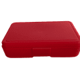 thumbnail image 4 of Red Color Plastic Storage Box, Pencils, Markers, Arts & Crafts, Photos. Many Ways to Use This 7.97" x 5.43" x 2.02" (20.24cm x 13.79cm x 5cm) Storage Box., 4 of 4
