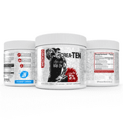 5% Nutrition CreaTEN Flavored Creatine Powder Supplement for Muscle Gain Max Power Strength Endurance and Recovery (Blueberry Lemonade)