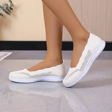 

Women‘s Flat Loafer Shoes Lightweight Breathable Non-Slip Mesh Shoes Women‘s Footwear