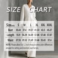 thumbnail image 2 of Morttic Women's Elegant Solid Color Long Sleeve V-Neck Wide Leg Jumpsuit with Pockets Casual Beach Vacation & Everyday Wear Wine Red，M, 2 of 2