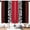 A Leopard Print Red Black, variant on Colorful Plaid Checkered Kitchen Curtains Retro Funky Hippie Bathroom Curtains Window Treatment Drapes 70s Multicolored Cafe Small Modern Bedroom Short Curtains Fabric 2 Panels 27.5x36 Inch