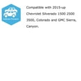 thumbnail image 3 of A-Pillar LED Pod Lights For 2015-up Chevy Silverado Colorado & GMC Sierra Canyon, Incl (2) 20W High Power LED Cubes, Windshield A-Pillar Mounting Brackets & On/Off Switch Relay, 3 of 9