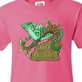thumbnail image 4 of Inktastic Save the Rainforest with Basilisk Lizard on a Tree Youth T-Shirt, 4 of 5