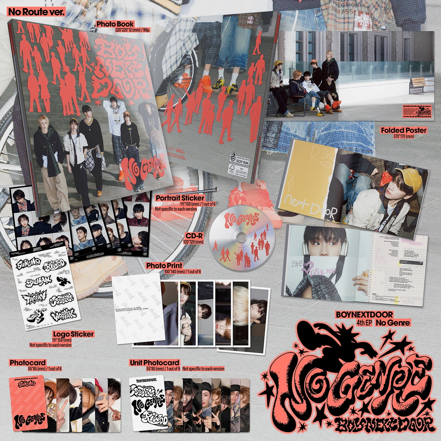 boynextdoor テサン No Genre Walmart トレカ US Boynextdoor - Boynextdoor 4th Ep [No Genre] [No Matter Ver