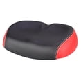 thumbnail image 2 of Universal PU Seat Mountain Bike Saddle Cushion Pad Soft Noseless red, 2 of 10