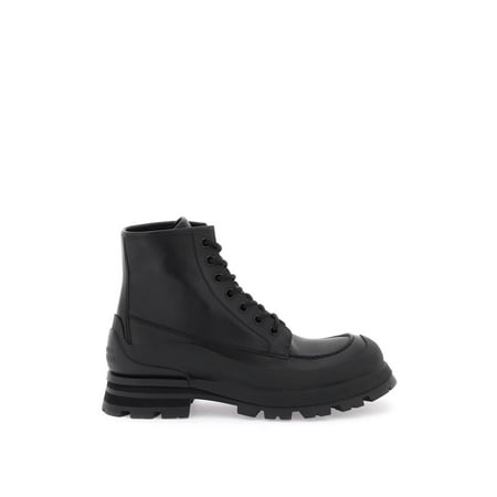 

Alexander Mcqueen Leather Ankle Boots Men