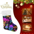 thumbnail image 4 of GZHJMY Mushroom Christmas Stocking, Personalized Large Candy Stocking Hanging Gift, Xmas Stockings Decoration for Family Holiday Party Ornaments Decor Fireplace, 4 of 7